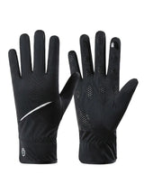 SportyTech Handschuhe | WindShield-Thermohandschuhe mit Touchscreen-Funktion – Schwarz