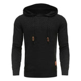 Hoodie Herren Klassisch – Schwarz