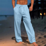 Hose Herren Gerade Passform – Blau