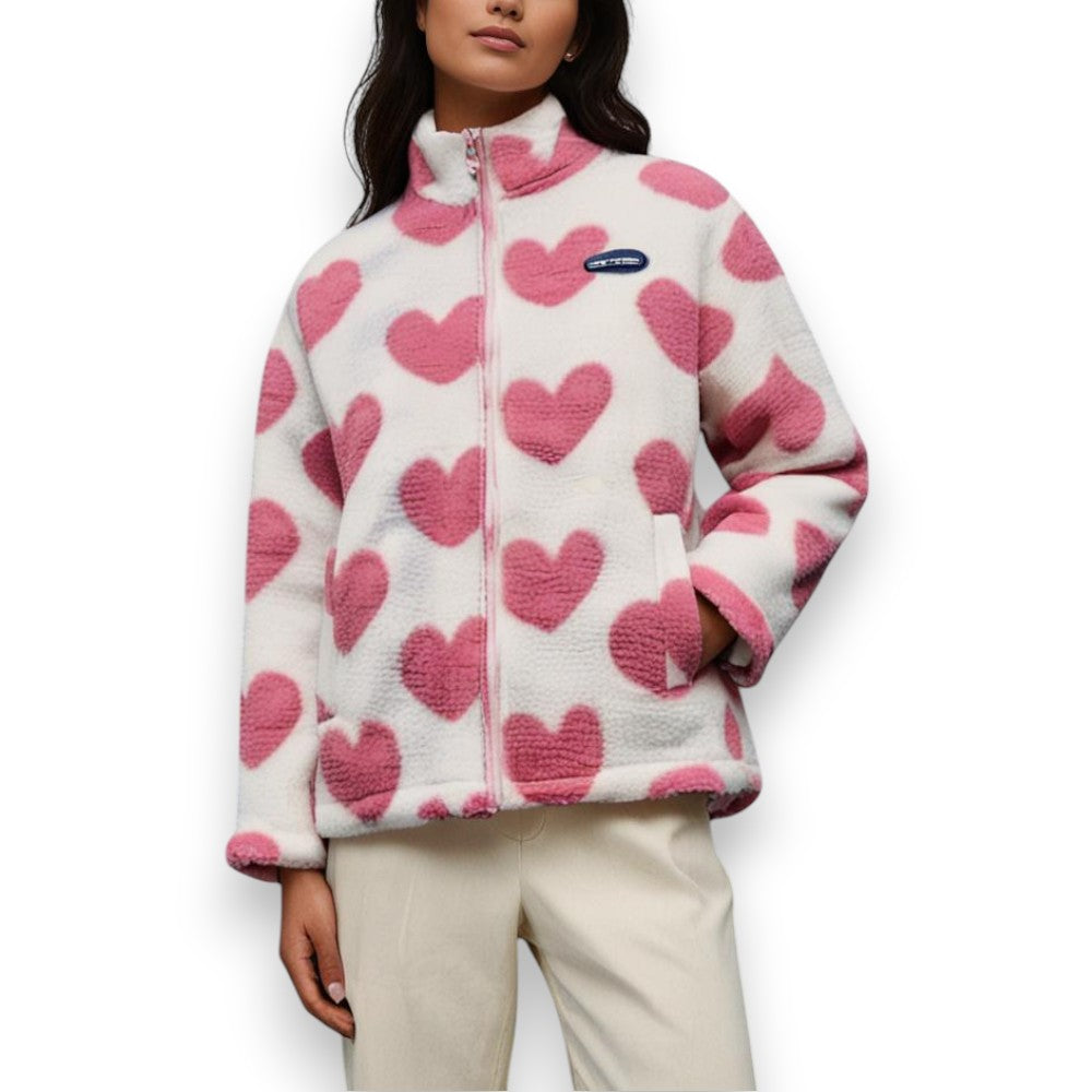 Amour | Doppelseitiger Herz-Mantel