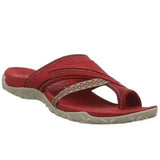 Orthopädische Sandalen Damen – Komfort mit Fußgewölbestütze – Rot