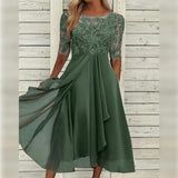 Festliches Abendkleid für Damen | Hochzeitsgesellschaft – Grün