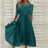 Festliches Abendkleid für Damen | Hochzeitsgesellschaft – Türkis