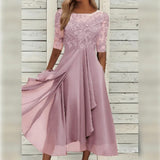 Festliches Abendkleid für Damen | Hochzeitsgesellschaft – Rosa