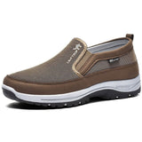 Wasserdichte orthopädische Herrenschuhe | Breite Zehenkappe – Kaffee