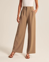 Barbara | Damen Weitbeinige Hose mit Hoher Taille – 3