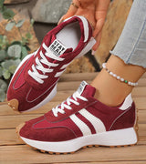Elliora - Stützende Sneaker – Rot