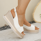 Clara | Modische Sandalen für Damen Alltag – Weiß