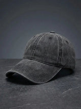 Pferdeschwanz Baseballcap mit UV-Schutz – Schwarz