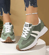 Elliora - Stützende Sneaker – Grün