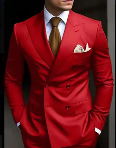 Herren Slim Fit Hochzeitsgast Anzug | Zweiteiler