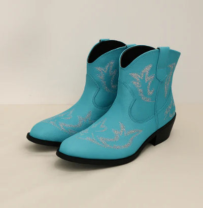 Bestickte Cowboystiefel für Damen | Sommer