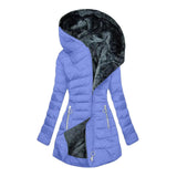 VANESSA | WINTERMANTEL LUXUS WARM – Lila