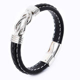 Infinity Armband Herren – Schwarz
