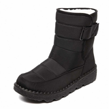 Isolde | Damen Orthopädische Gefütterte Stiefeletten mit Komfort Design und Stabiler Sohle – Schwarz