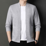 Jacquard Blazer Herren – Grau