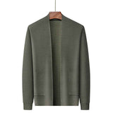 Jacquard Blazer Herren – Armeegrün