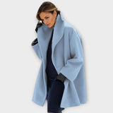 ELEGANCE™ | ELEGANTER WOLMANTEL – Blau