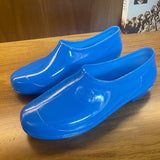 Jelly Schuhe Damen rutschfest wasserdicht – Dunkelblau