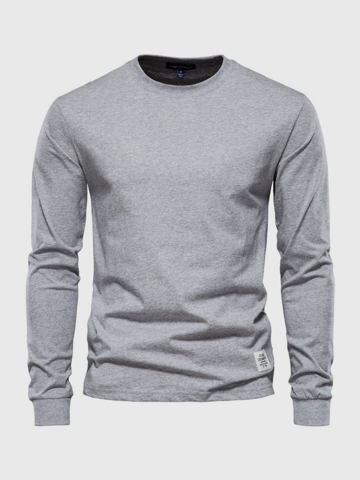 Pullover Herren Langarmshirt Rundhals | Basic Style