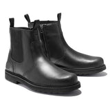 Elias | Herren modische Freizeit-Chelsea-Boots zum Gehen – Schwarz