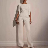 Jumpsuit Elegant Hochzeit – Weiß