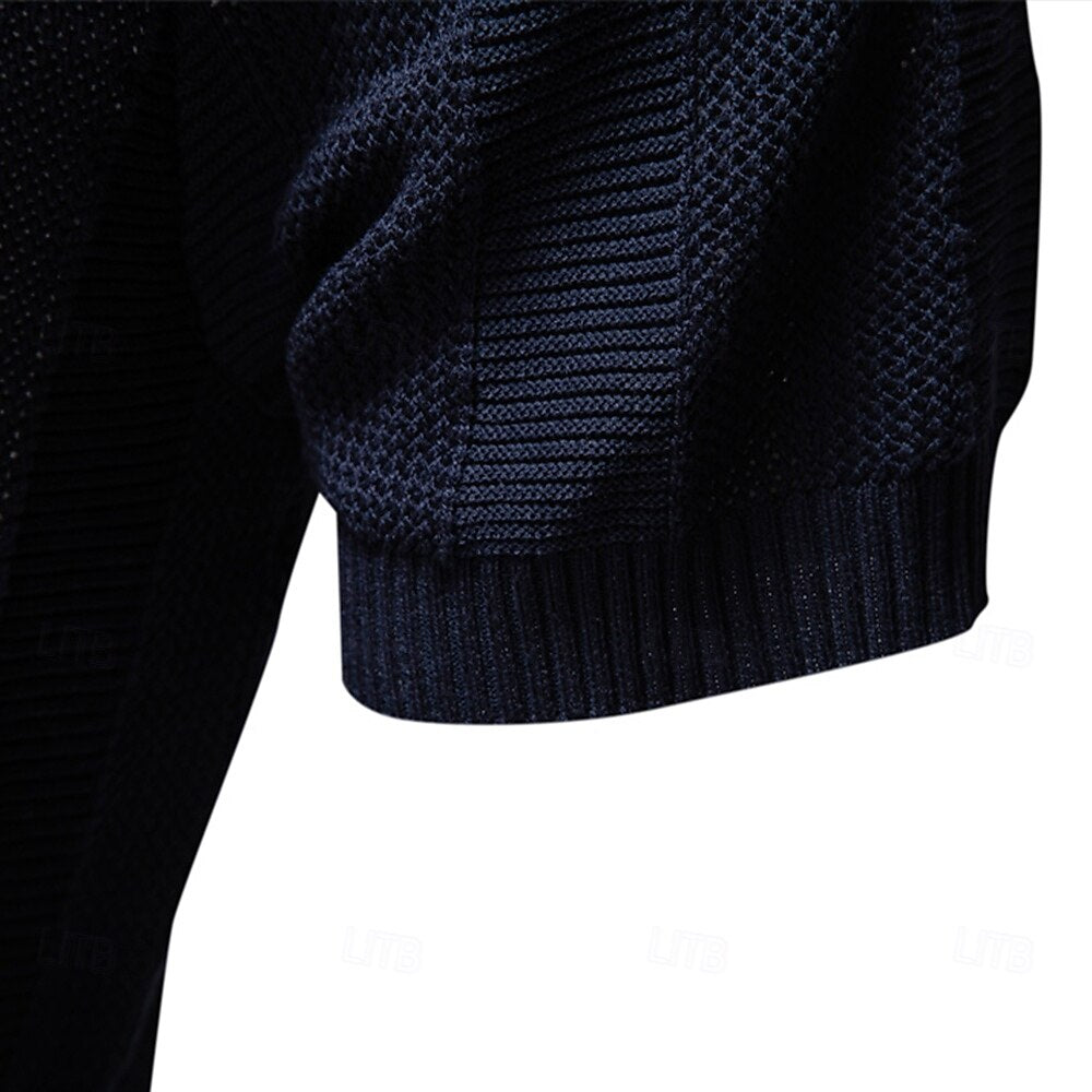 Klassisches Möwenkragen Polohemd