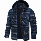 Kapuzenjacke Herren – Dunkelblau