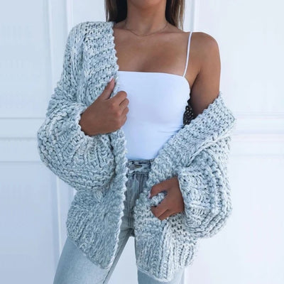 Stilvoller Strick-Cardigan für Damen | Ideal für den Winter