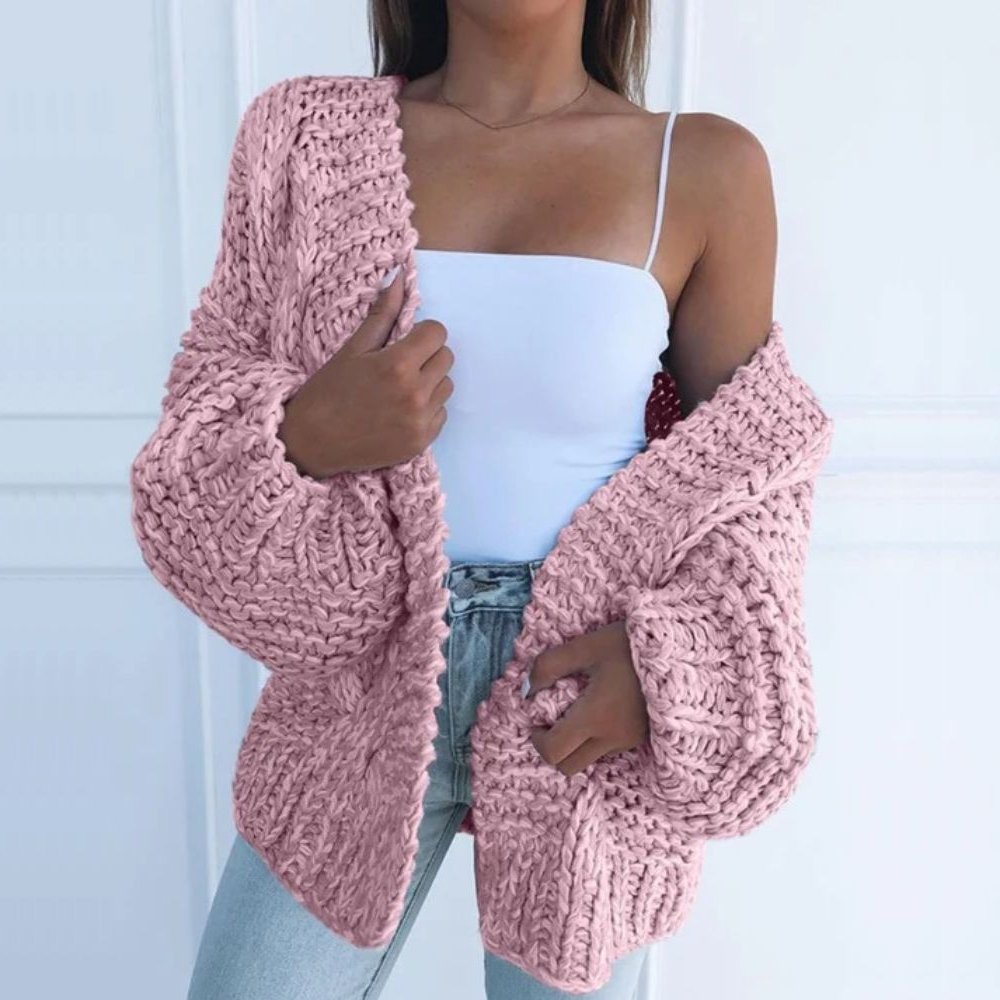 Stilvoller Strick-Cardigan für Damen | Ideal für den Winter