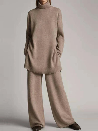 Amelia® | Elegantes Zweiteiler-Set mit Rollkragen