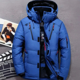 Kirsten | Damen Wasserdichte Regenjacke mit Kapuze, Reißverschluss und Futter – Blau