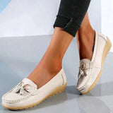 Klassische Damen Loafer – Beige