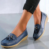 Klassische Damen Loafer – Blau