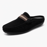 Klassische Herren Loafer Slipper Casual – Schwarz