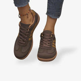 Komfort Sneaker Damen – Schokoladenbraun