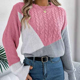Kuschelige Pullover Damen – Rosa