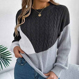 Kuschelige Pullover Damen – Schwarz