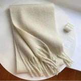 Kuscheliger Winterschal – Beige