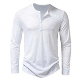 Langarmshirt Herren – Weiß