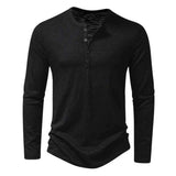Langarmshirt Herren – Schwarz