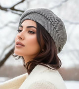Mia | This Elegante Damen-Mütze modern Pariser Stil – Schwarz