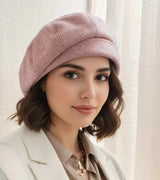 Mia | This Elegante Damen-Mütze modern Pariser Stil – Rosa