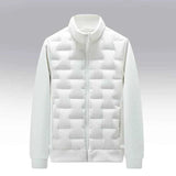Leichte Steppjacke Für Herren – Weiß