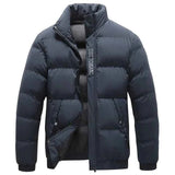 Leichte Steppjacke Herren – Marineblau