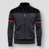 Leichte Strickjacke Herren – Schwarz