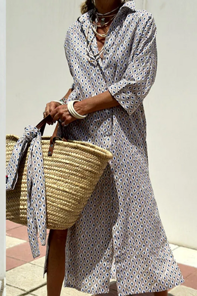 Rocío® | Lässige gestreifte Hemdbluse