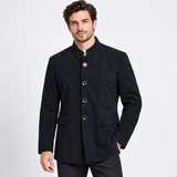Lukas | Herren Freizeit Winterjacke im Slim Fit – Schwarz