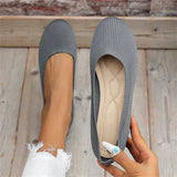 Carmen | Damen Frühlings Bequeme Ballerinas – Grau