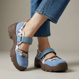 Cressie - gepolsterte Loafer – Blau